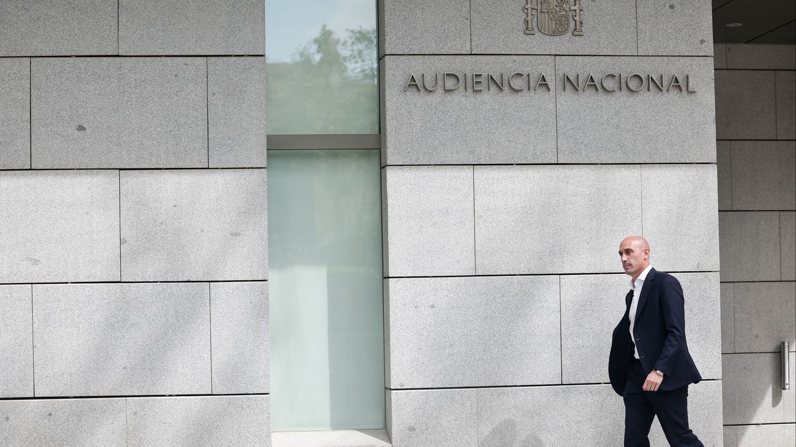 Rubiales després de declarar