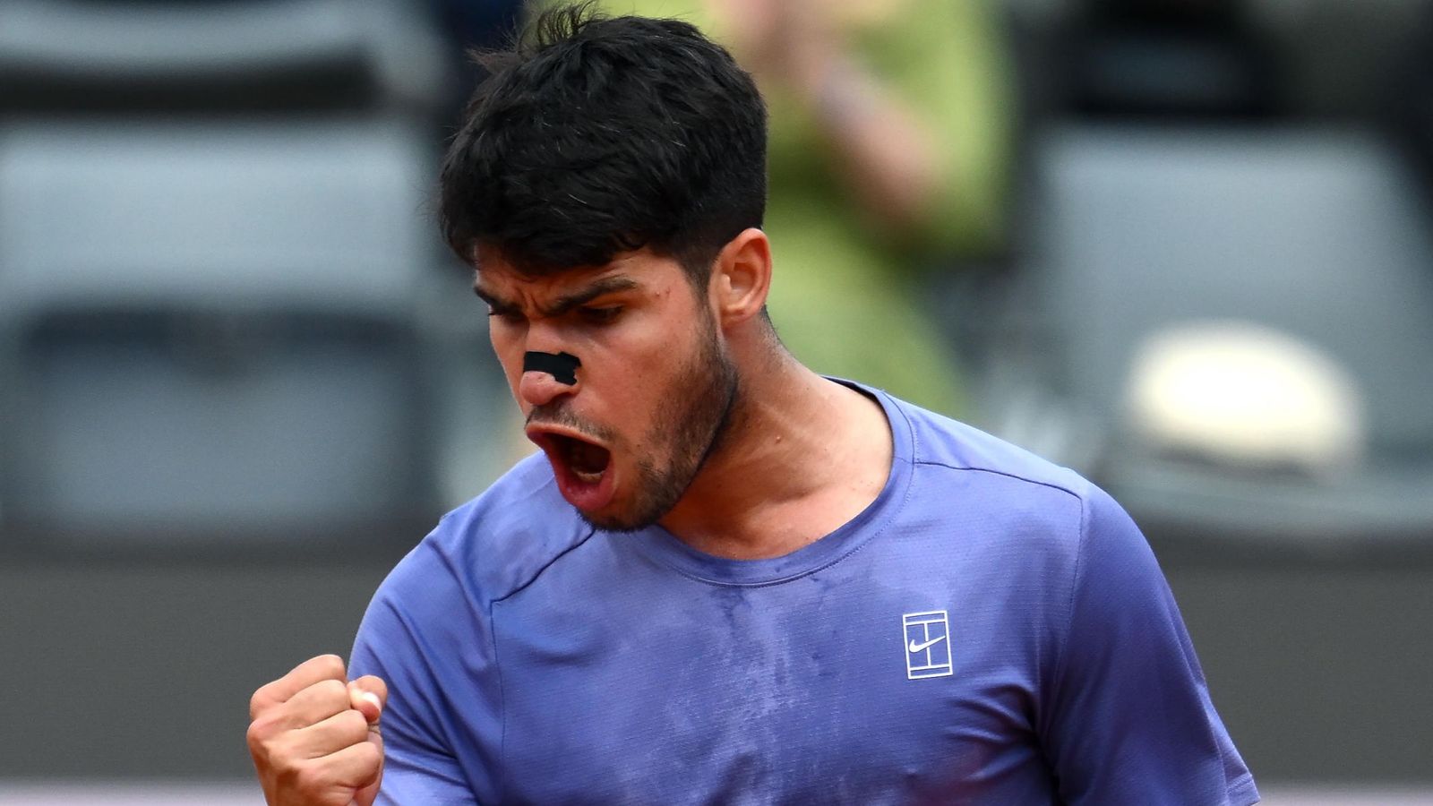 El tenista murcià, Carlos Alcaraz