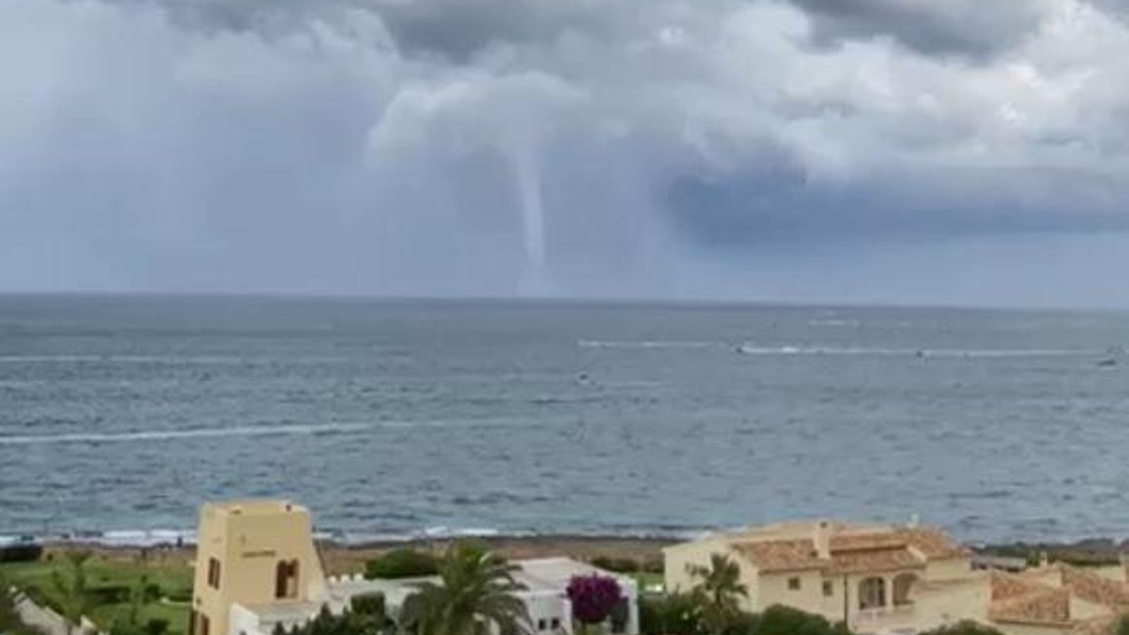 Mànega marina a Xàbia