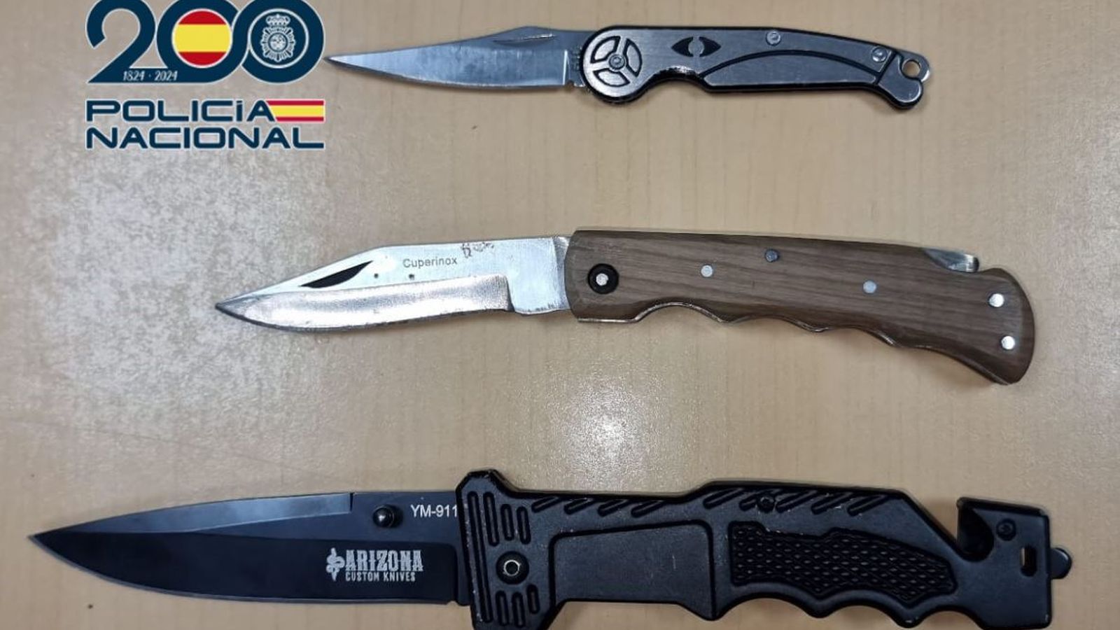 Algunes de les armes incautades