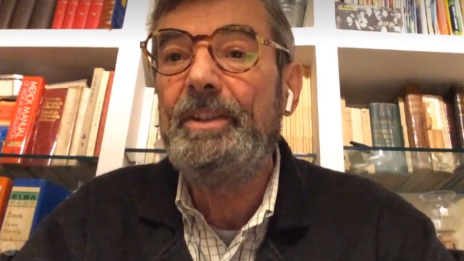 José Félix Lobo durant l'entrevista en A la Ventura