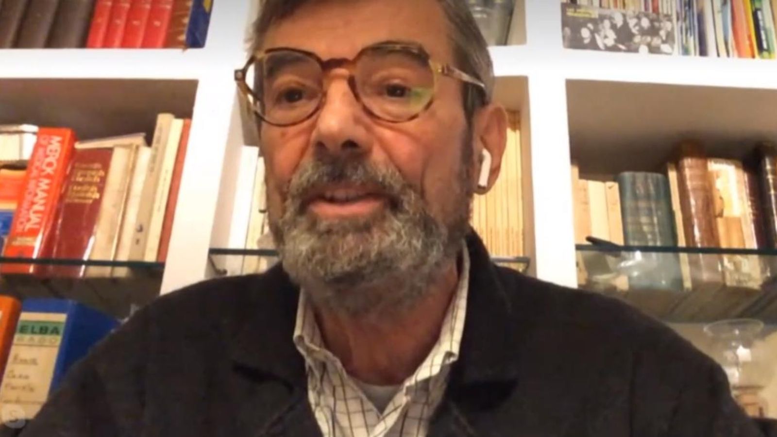 José Félix Lobo durant l'entrevista en A la Ventura