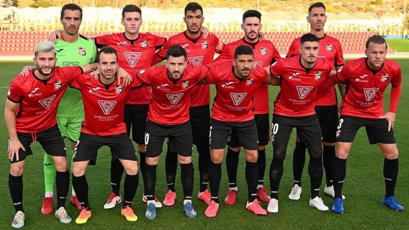 Alineació d'un partit de La Nucia durant la temporada 2020-2021