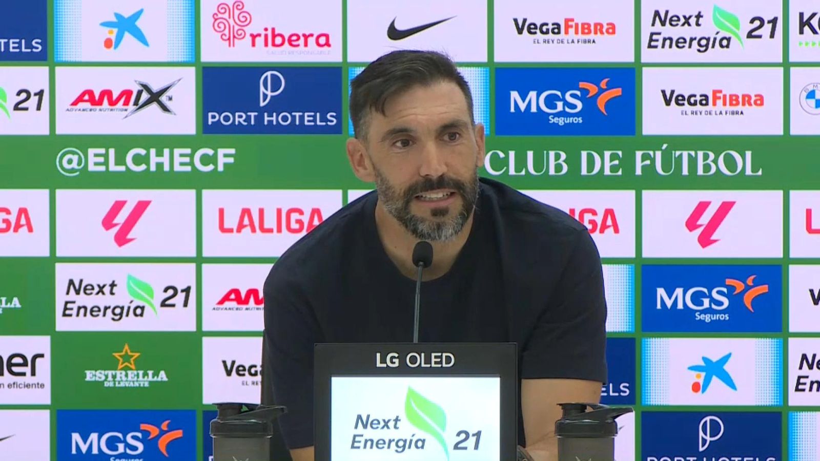 El tècnic de l'Elx, Éder Sarabia