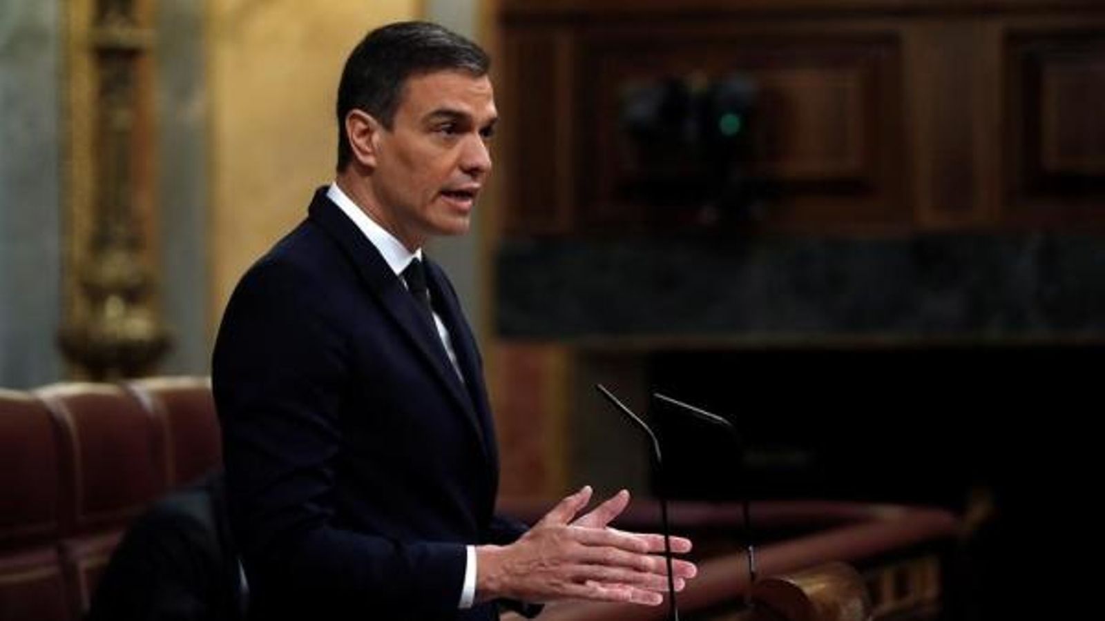 El president del govern espanyol, Pedro Sánchez, aquest dimecres