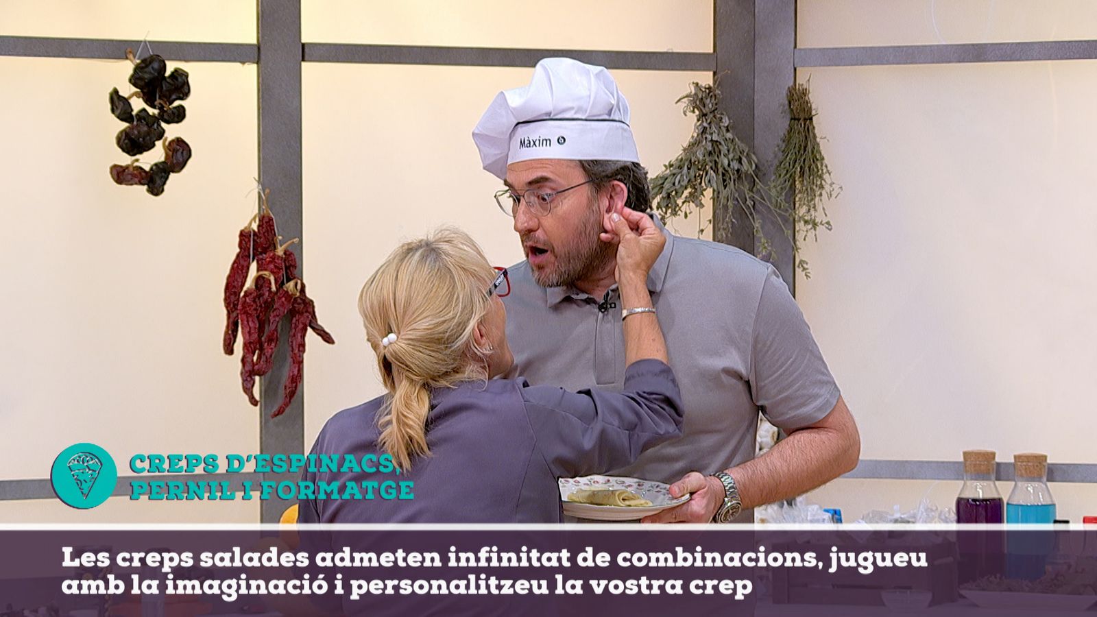 30.06.2021 | Creps d’espinacs, pernil i formatge