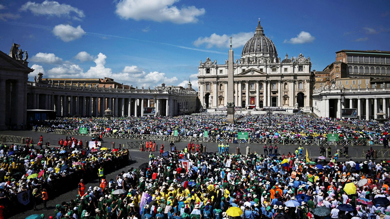 La d'este diumenge és la segona litúrgia celebrada per la mort del papa Francesc