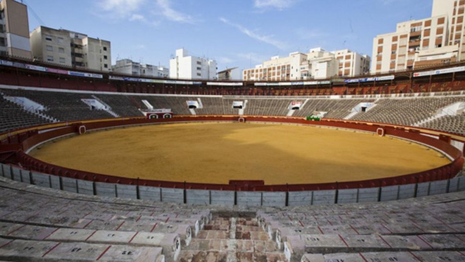 La plaça de bous de Castelló, en una imatge d’arxiu