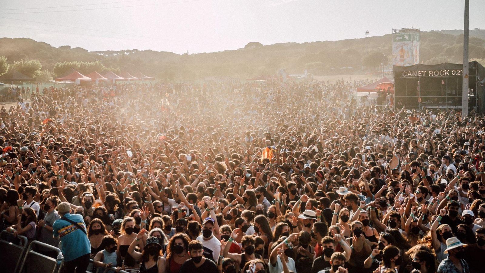 Un dels concerts del festival Canet Rock