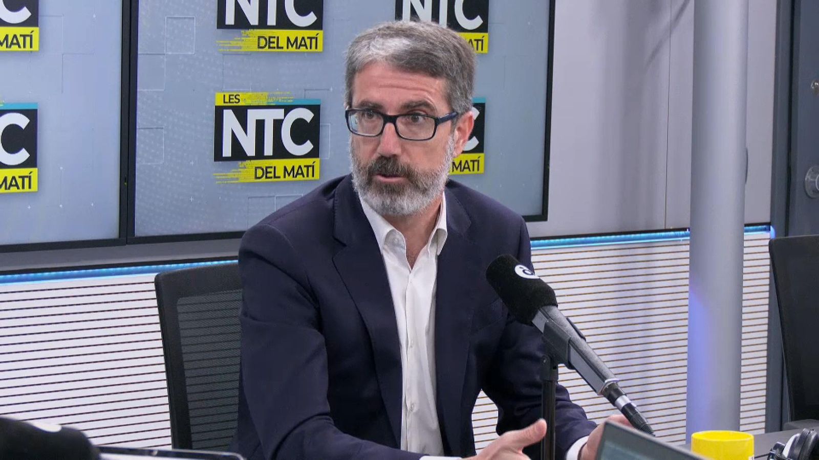 El director general de l'aeroport de Castelló, Justo Vellón, a 'Les notícies del matí'