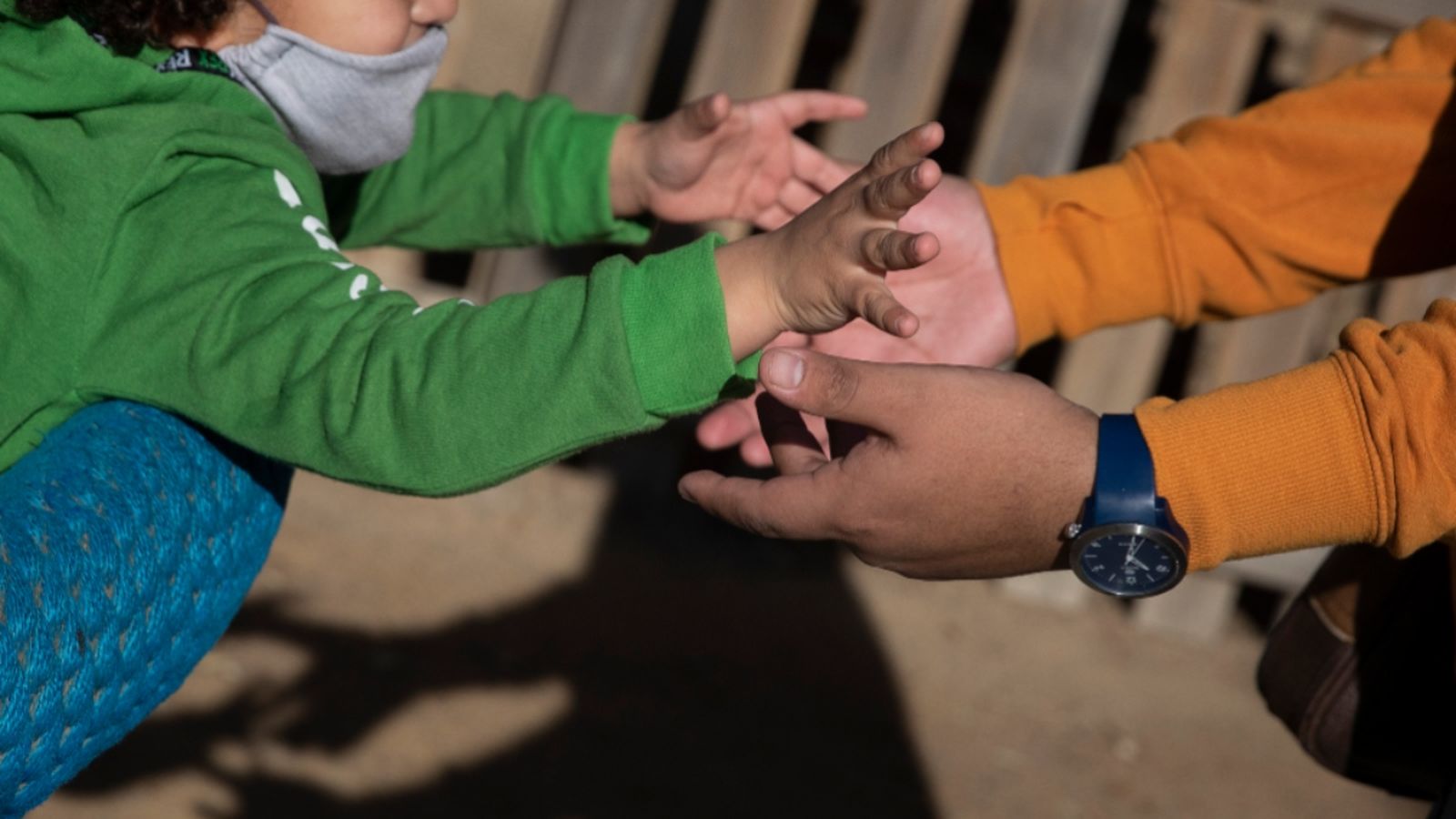 Una imatge d'un menor.