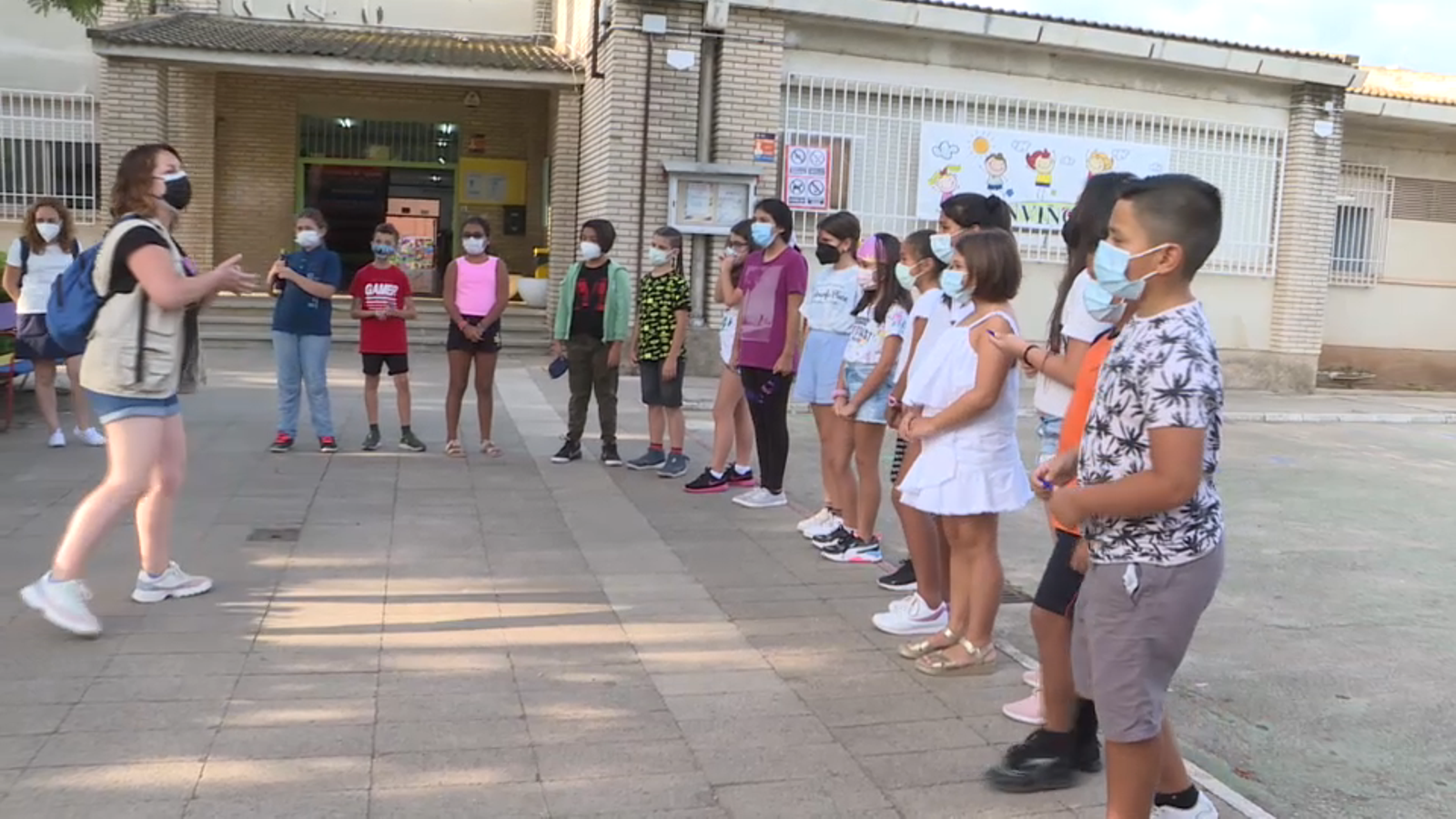 Escolars del col·legi públic Raquel Payà