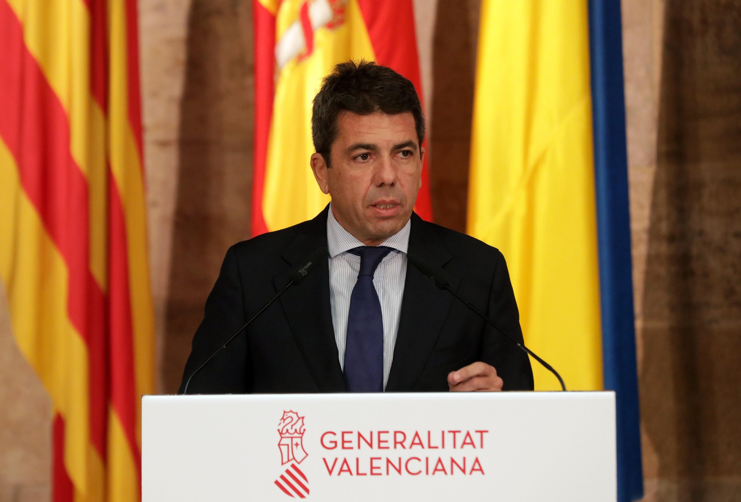 El president de la Generalitat, Carlos Mazón, en una imatge d'arxiu