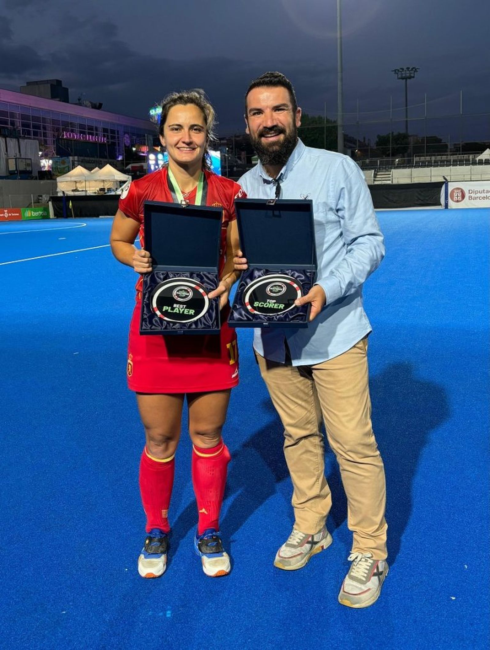 Lola Riera i Raúl Gómez tornen a ser testimonis d'un nou èxit d'Espanya