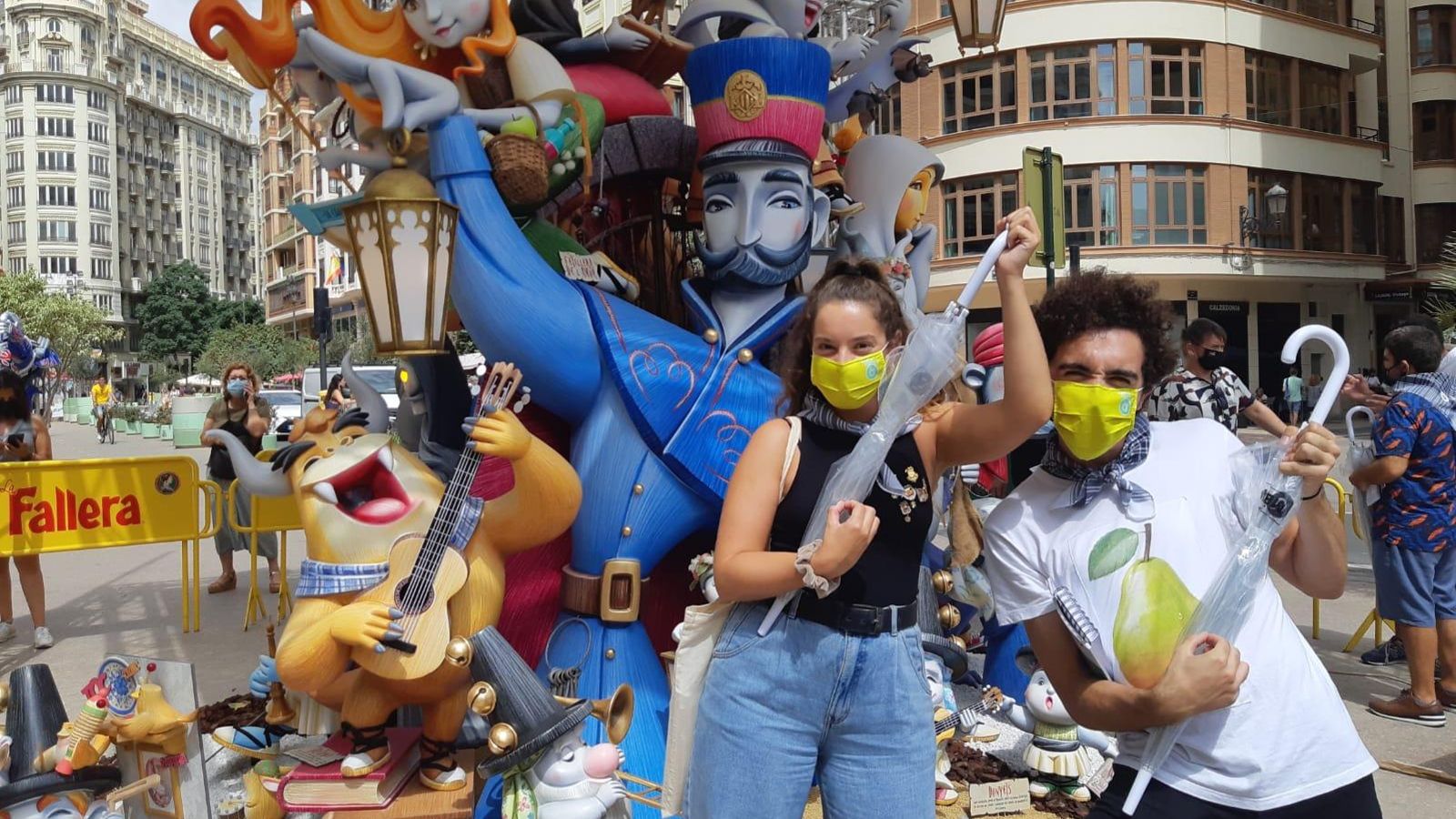 Falla infantil Plaça de la Reina, Pau i Sant Vicent