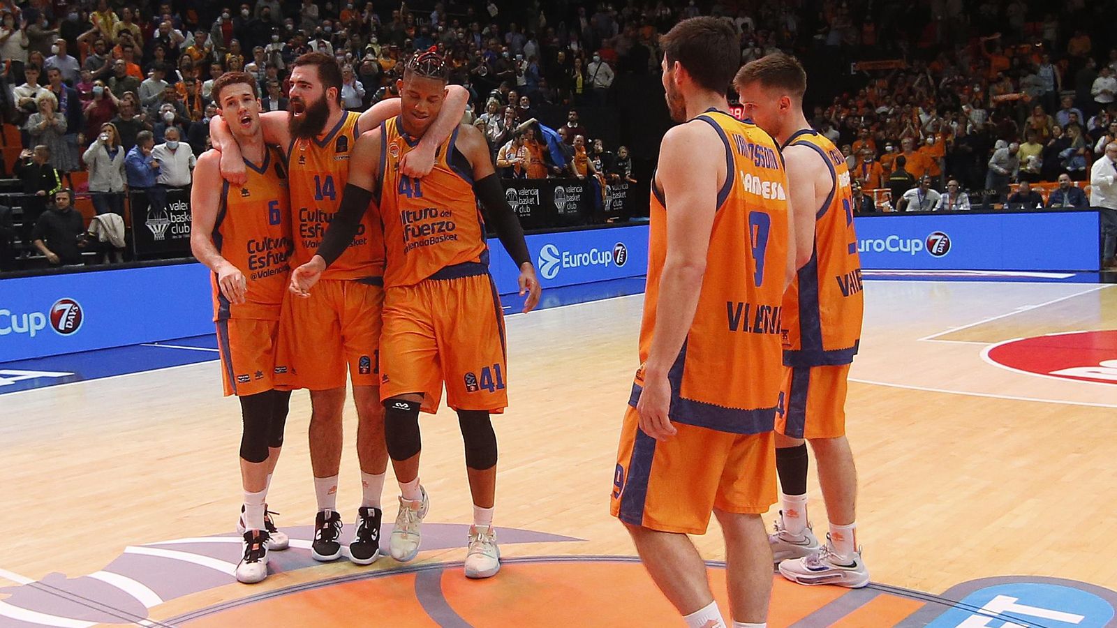 El València Basket passa a semifinals de l'Eurocup en véncer el Metropolitan 92