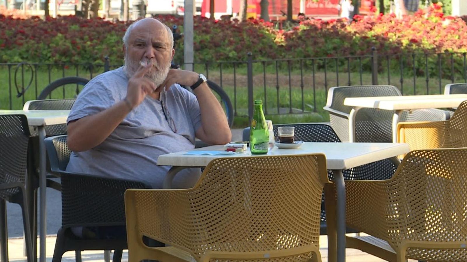 Prohibició de fumar a les terrasses