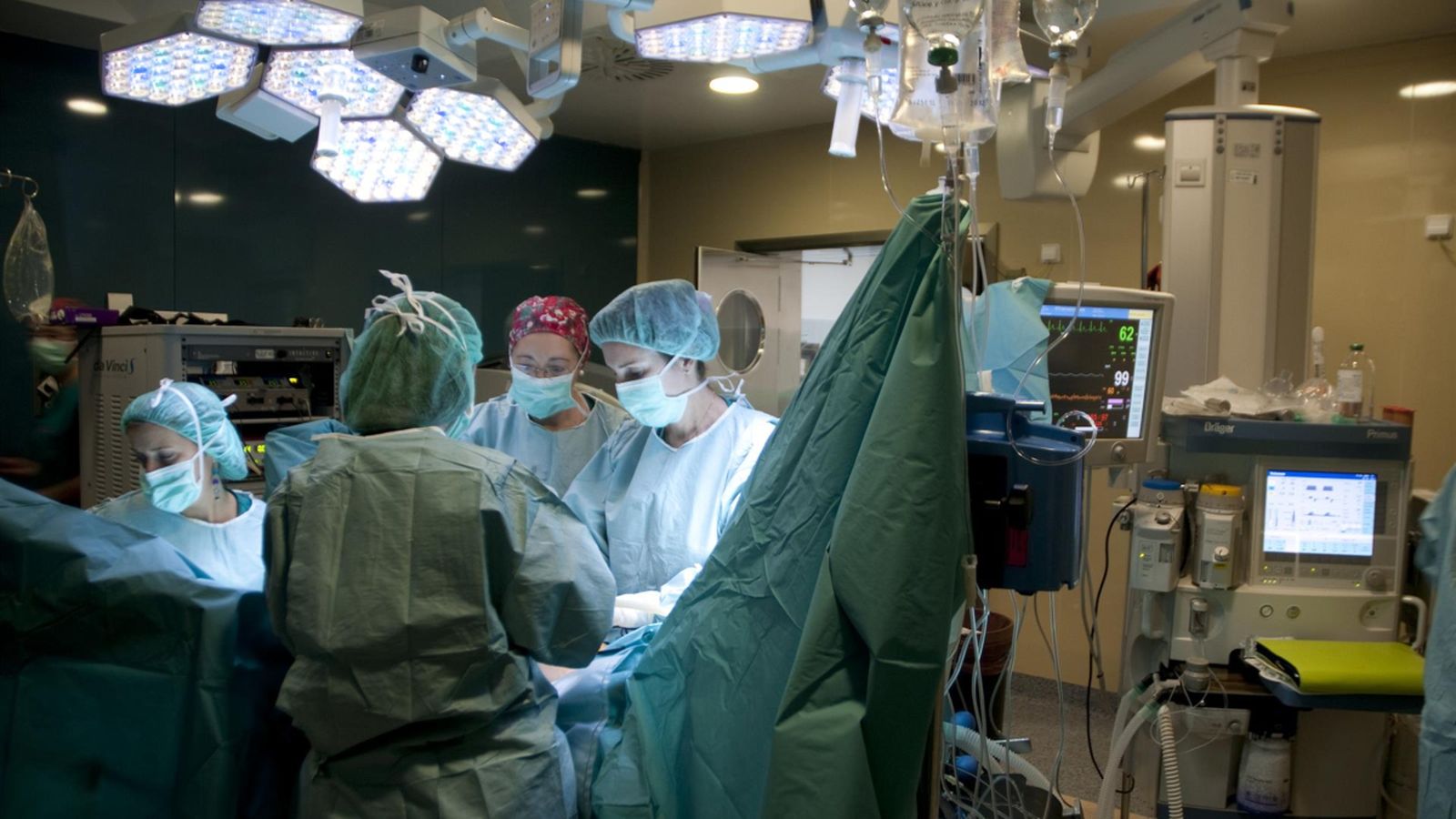 Imatge d’arxiu d'un quiròfan