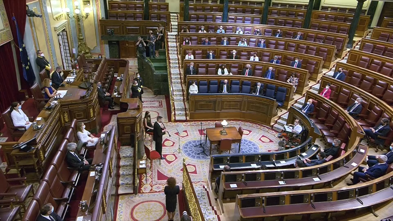 Homenatge a les víctimes del terrorisme al Congrés dels Diputats