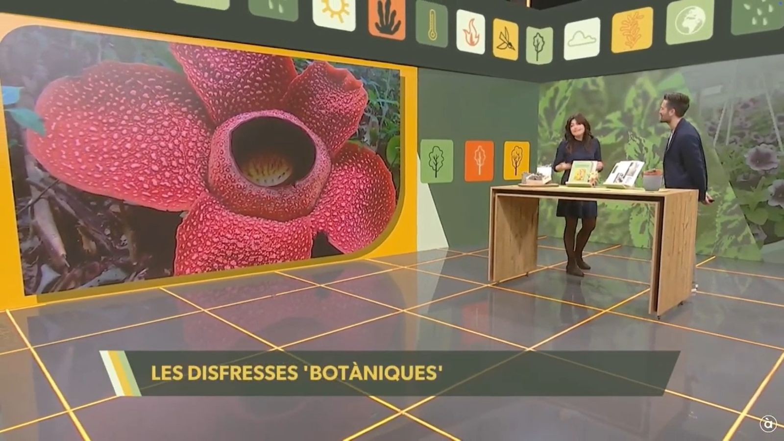 Eva Pastor i Mathies Muñoz, en La Via Verda