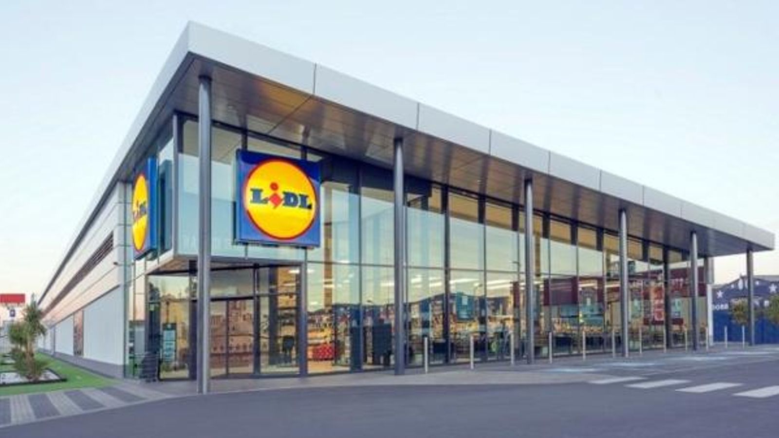 Imatge d'arxiu d'un supermercat de la cadena alemanya Lidl