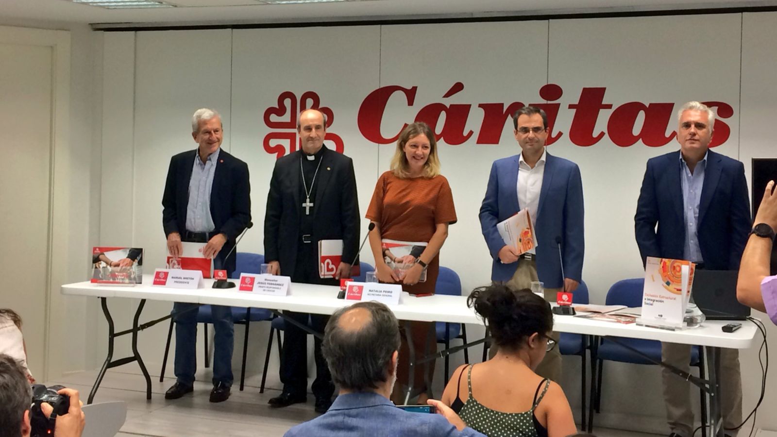 Presentació de la memòria 2017 de Càritas, aquest dimecres