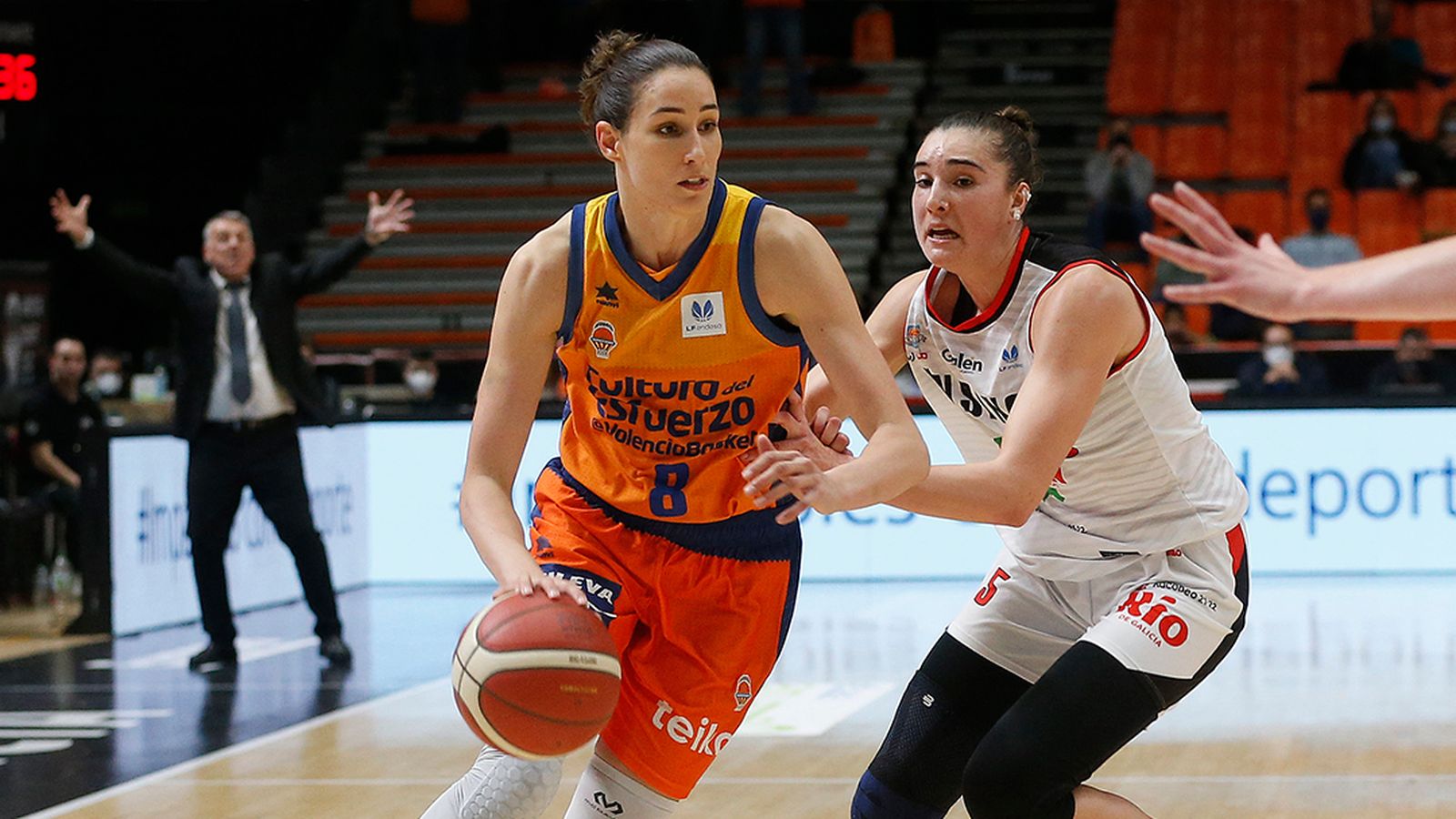 Rebecca Allen, amb 21 punts, ha sigut la màxima anotadora del partit