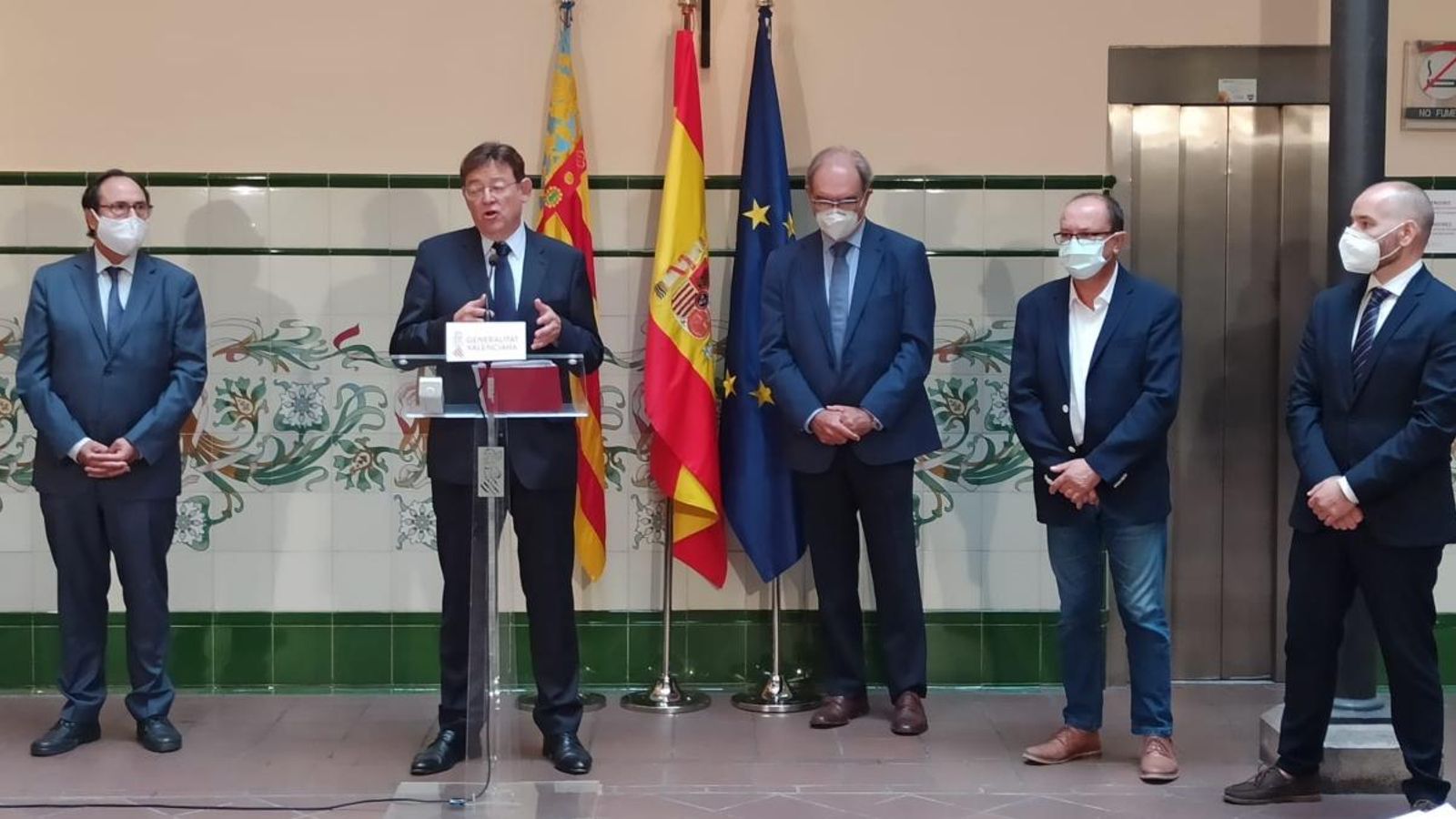 La Generalitat ha signat aquest dilluns un conveni amb la patronal taulellera Ascer