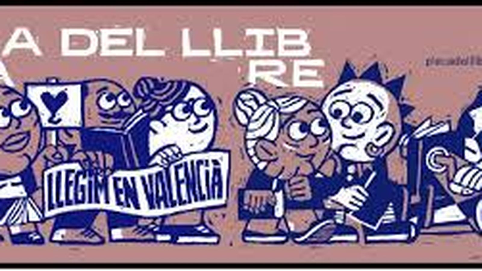 Cartell Plaça del Llibre 2026. Disseny d'Elías Taño