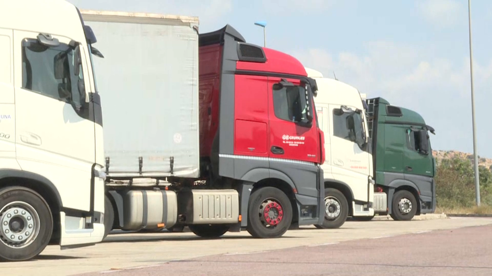 Els camioners fan una valoració positiva de la reducció del peatge de l\'AP-7