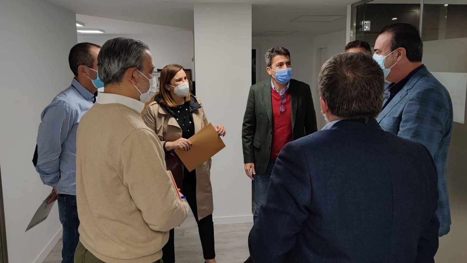 Reunió de Mazón amb els representants del Sindicat Mèdic de la Comunitat Valenciana (CESM-CV)