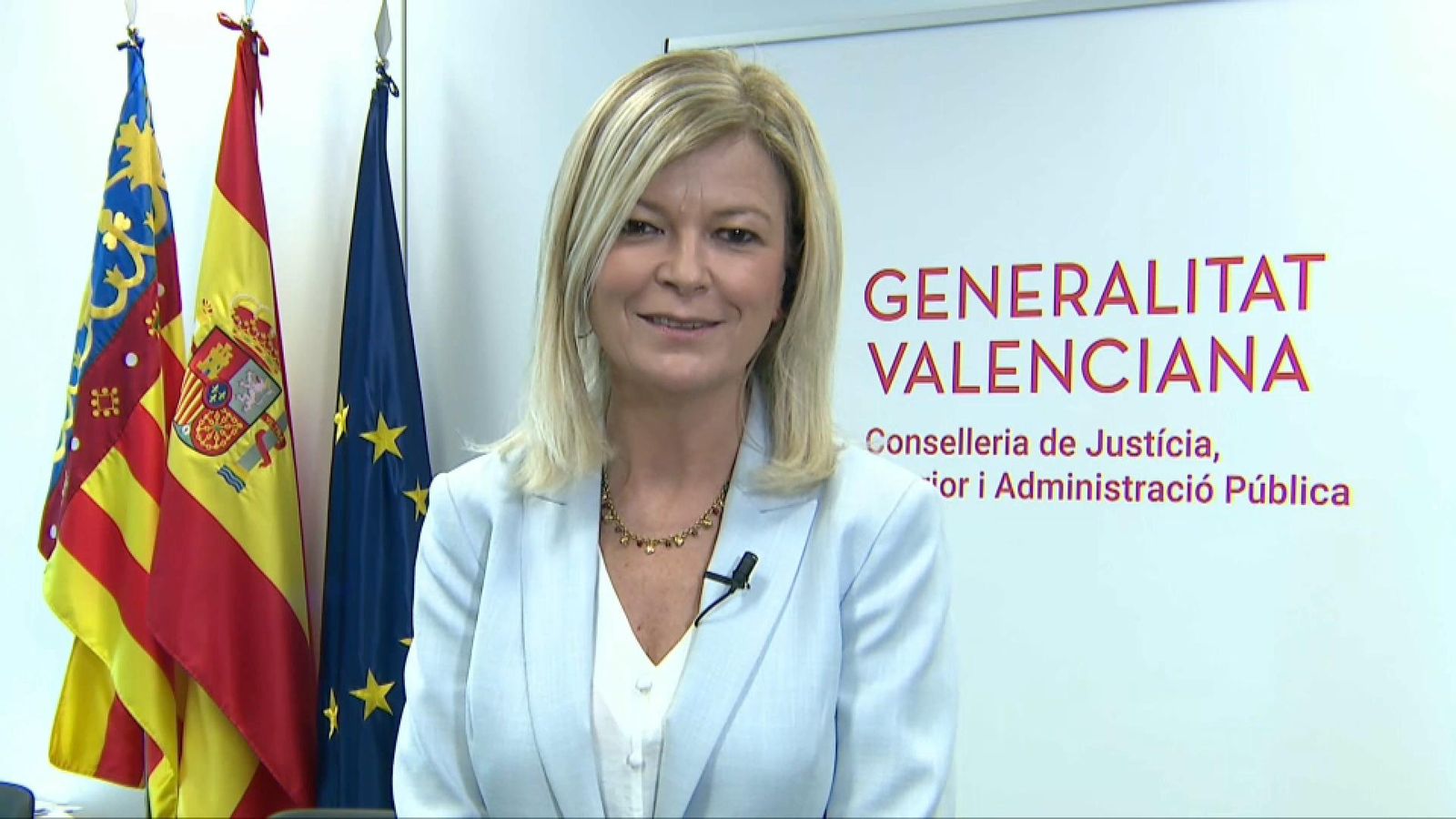 Gabriela Bravo durant l'entrevista en A la Ventura