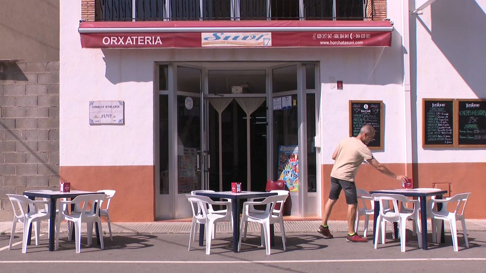 Vicent Ordóñez, propietari de l’orxateria Suvi