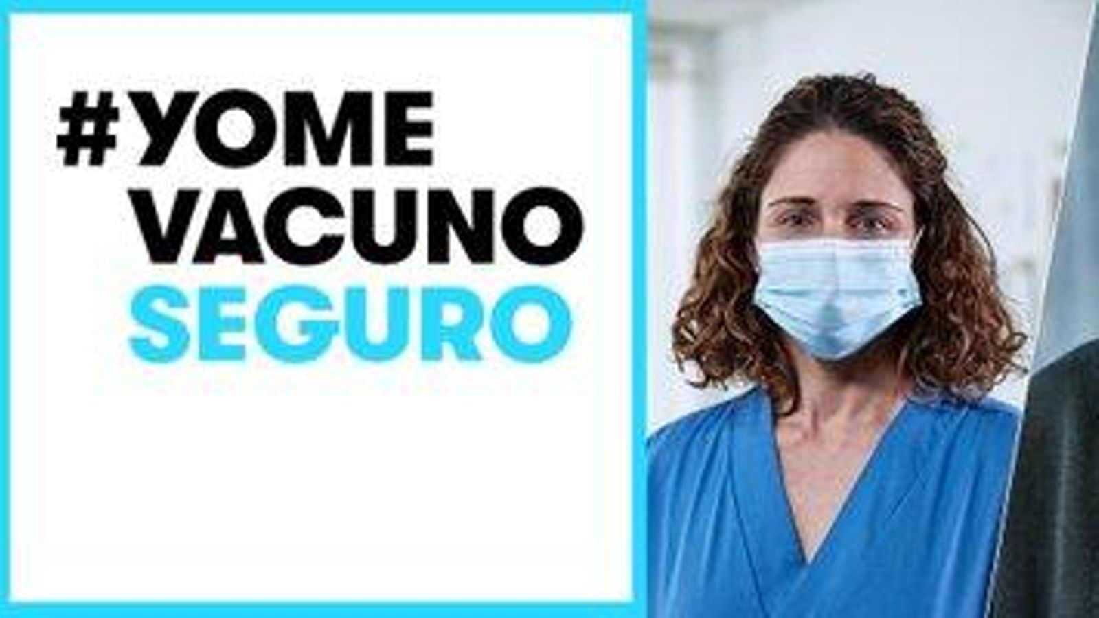 Imatge de la campanya "Jo em vacune segur" que ha llançat Sanitat