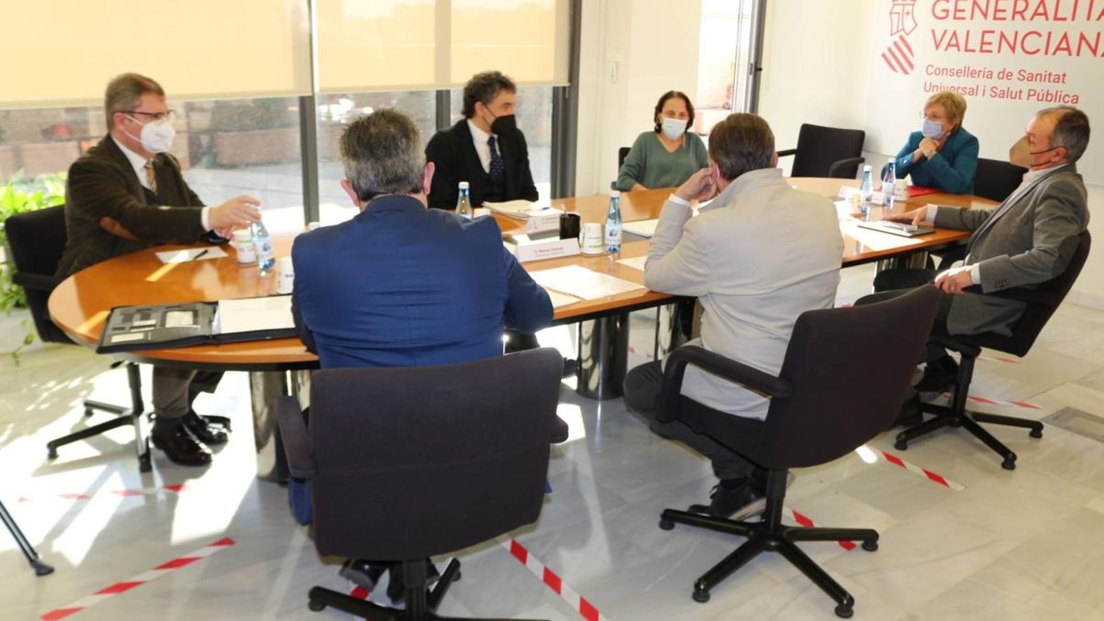 Imatge de la reunió d'aquest dimarts