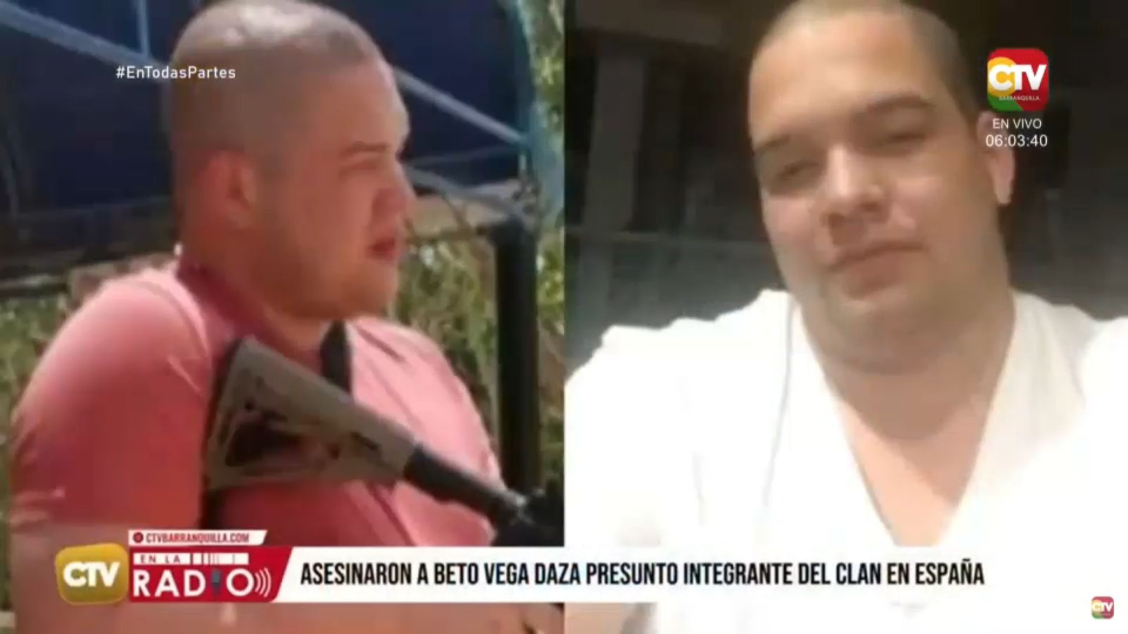 Imatge de Roberto Vega Daza, el narcotraficant que la premsa colombiana situa entre els morts