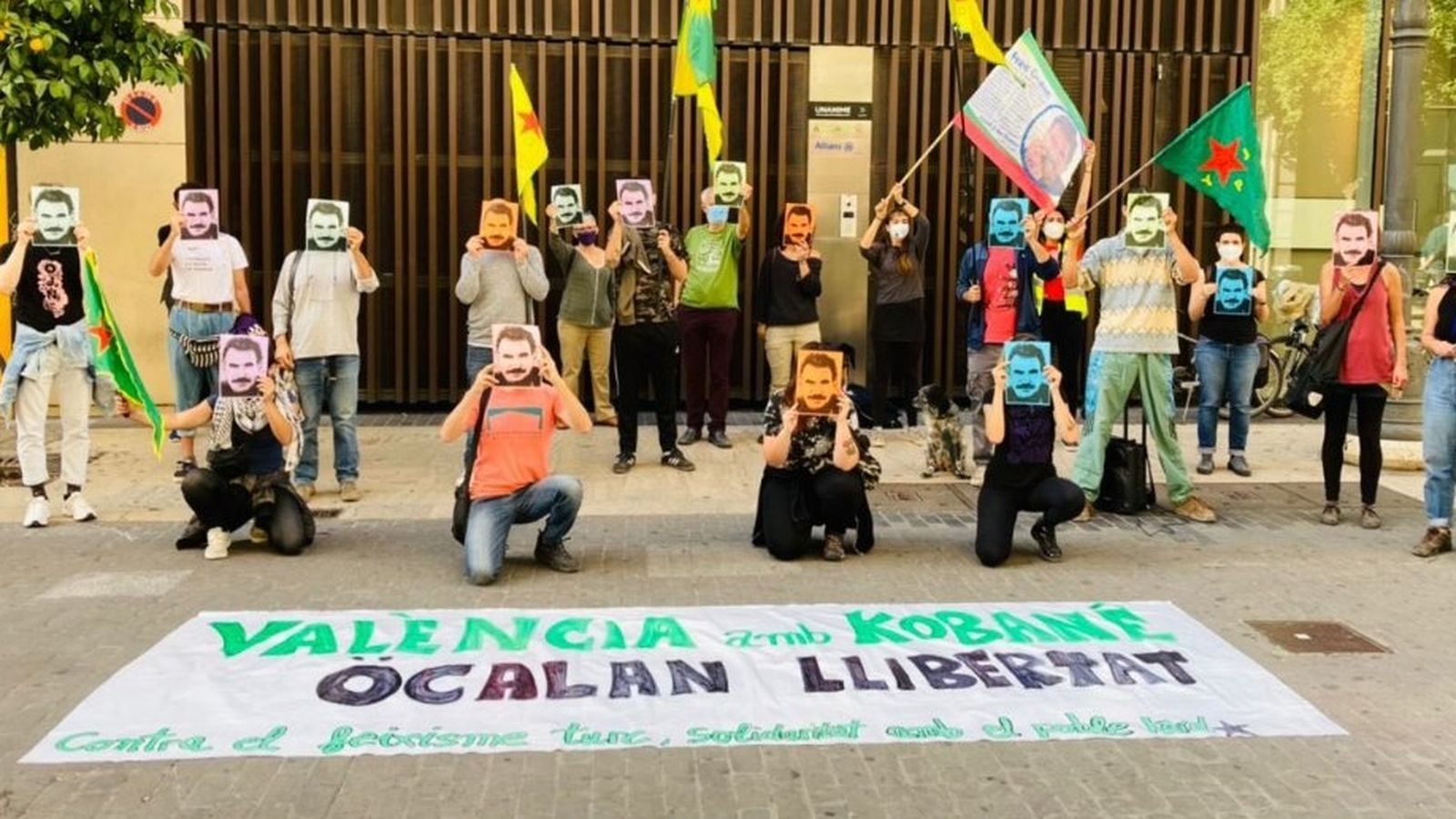 Concentració a València