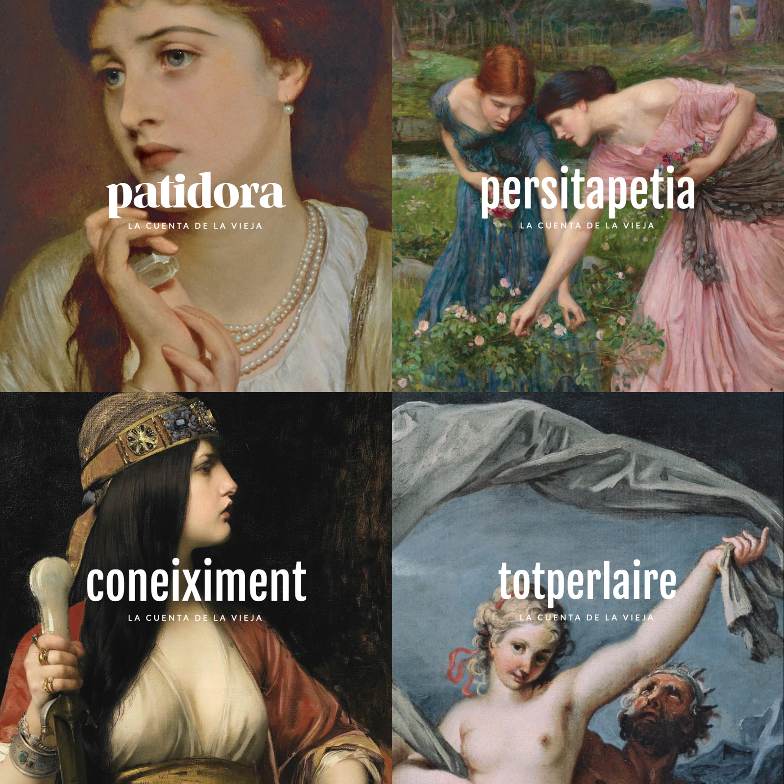 Dissenys de La cuenta de la vieja