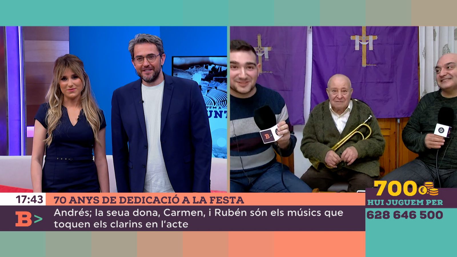 06.04.2021 | 70 anys de dedicació a la festa saguntina
