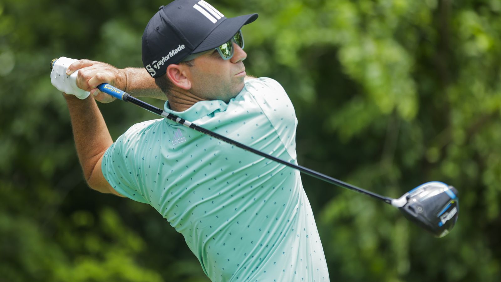 Sergio García, durant la primera jornada del Charles Schwab Challenge