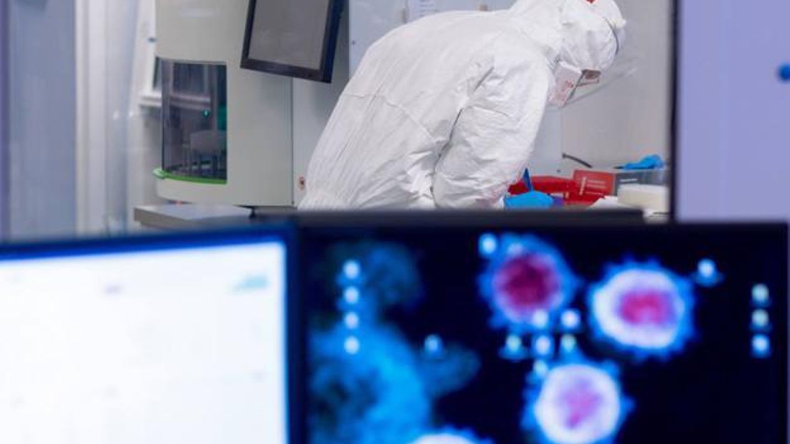 Anàlisi de les variants del coronavirus en un laboratori