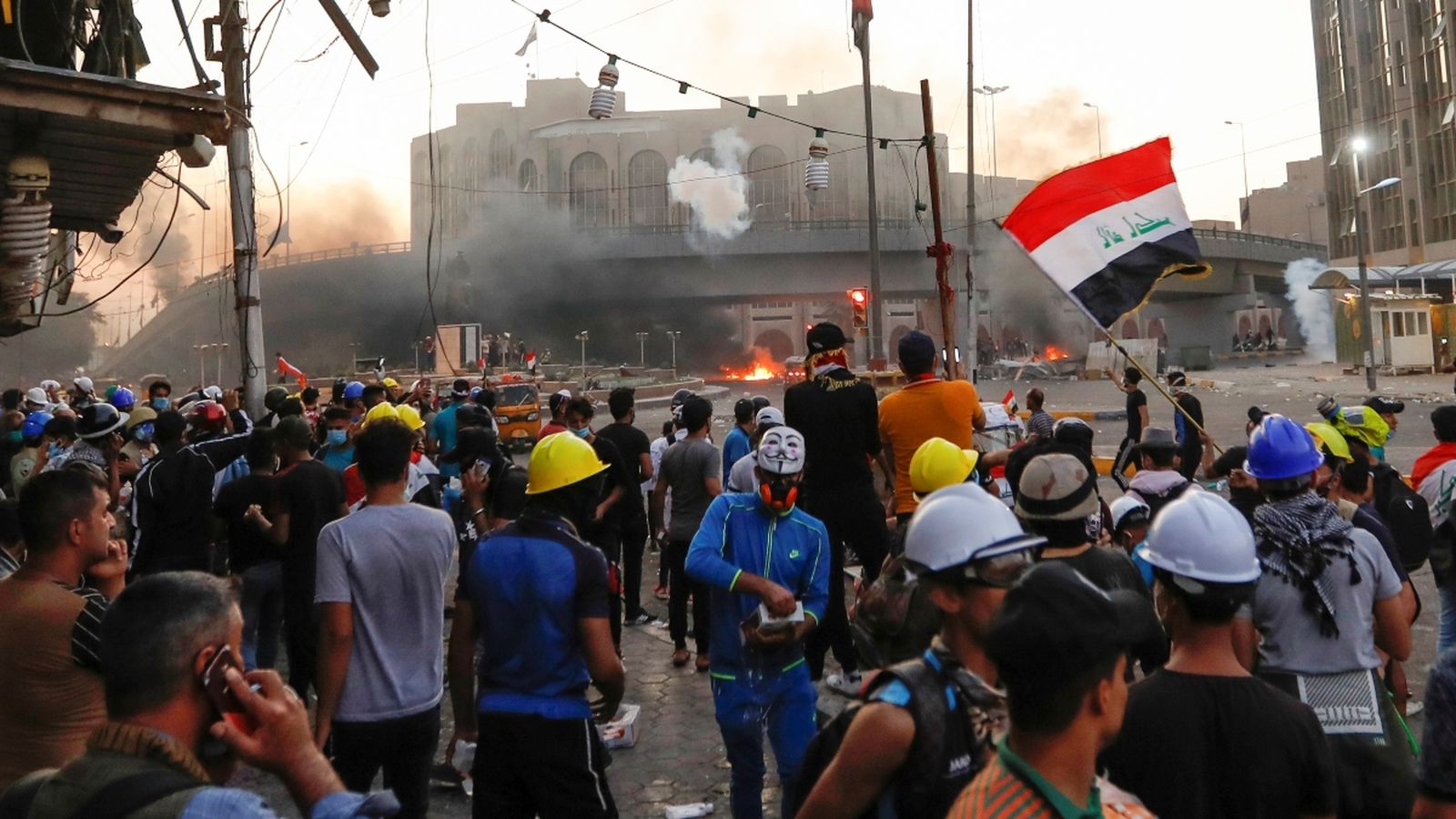 Manifestacions a Bagdad