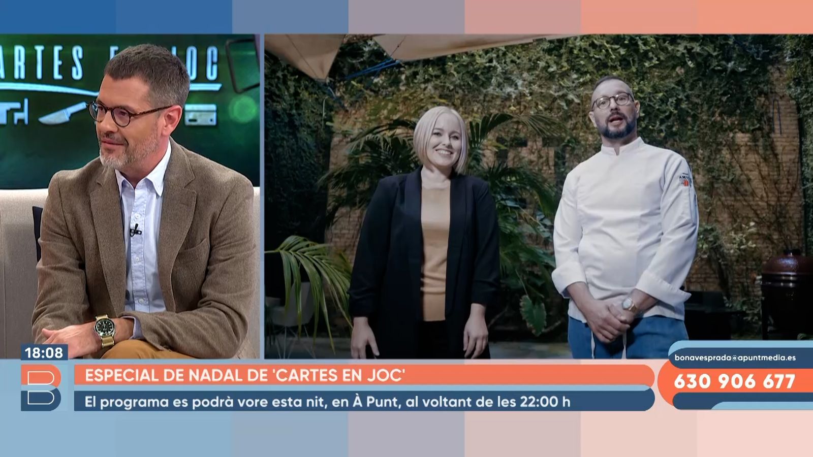 22.12.2022 | Jordi Garrido posa les ‘Cartes en Joc’