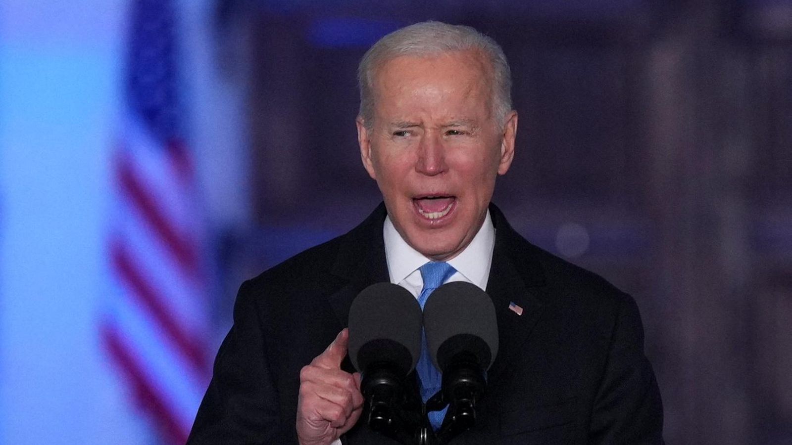 Discurs de president Joe Biden al Castell Real de Varsòvia, Polònia