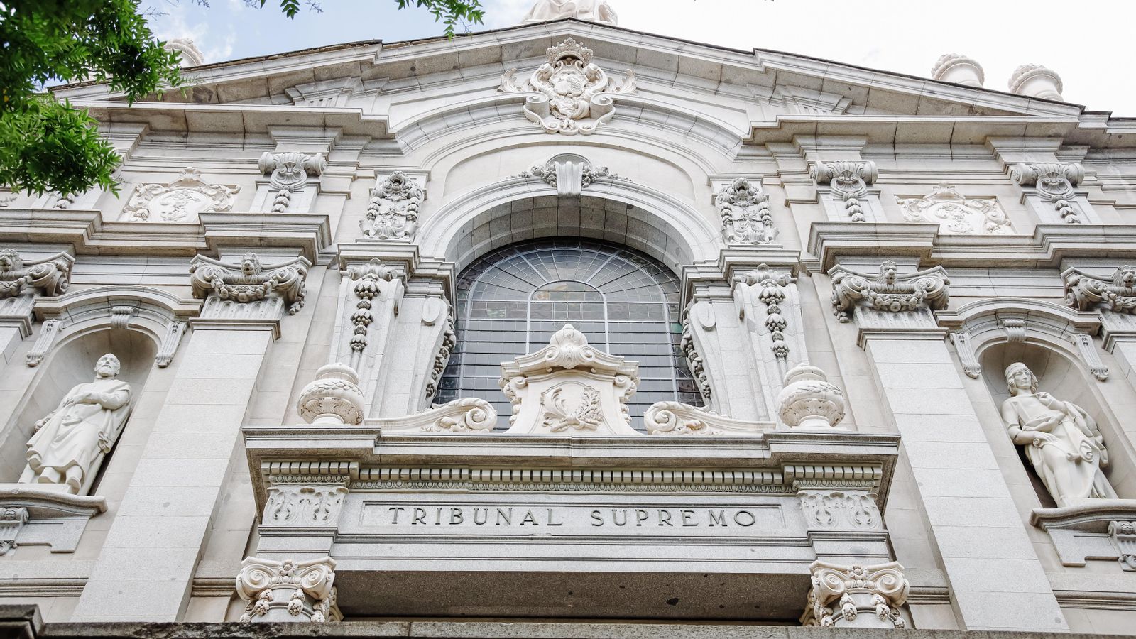 Façana del Tribunal Suprem en una imatge d'arxiu