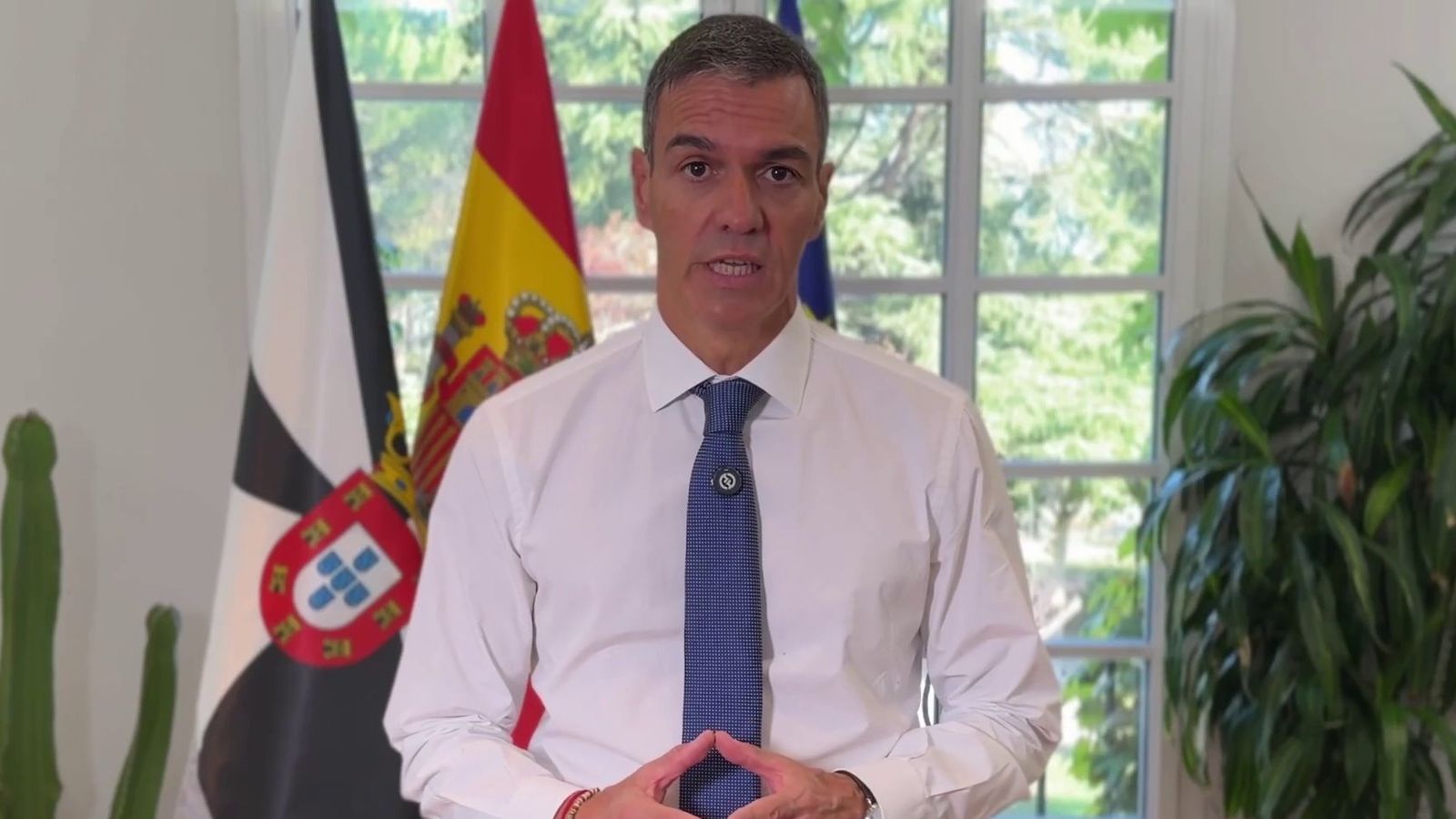 Sánchez, en el missatge de felicitació a Ceuta difós este dimecres