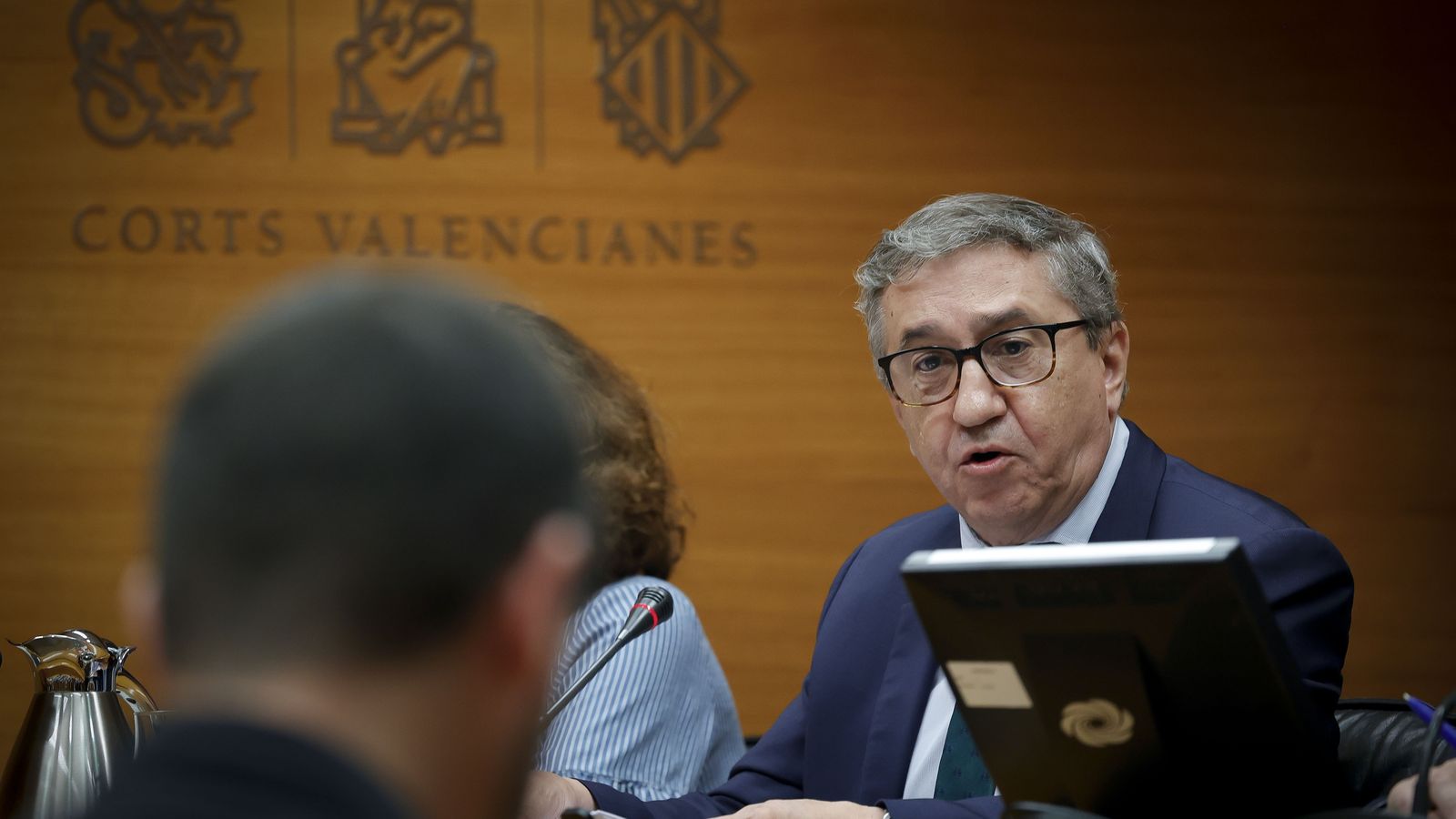 Rovira, este dijous, a les Corts