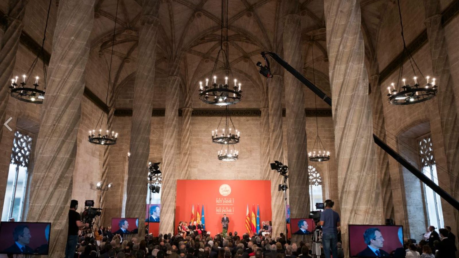 Una imatge d'arxiu de l'entrega dels guardons a la Llotja