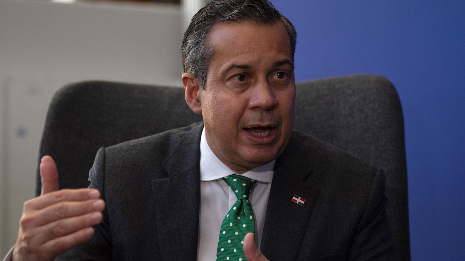 El ministre assassinat, Orlando Jorge Mera, en una imatge d'arxiu