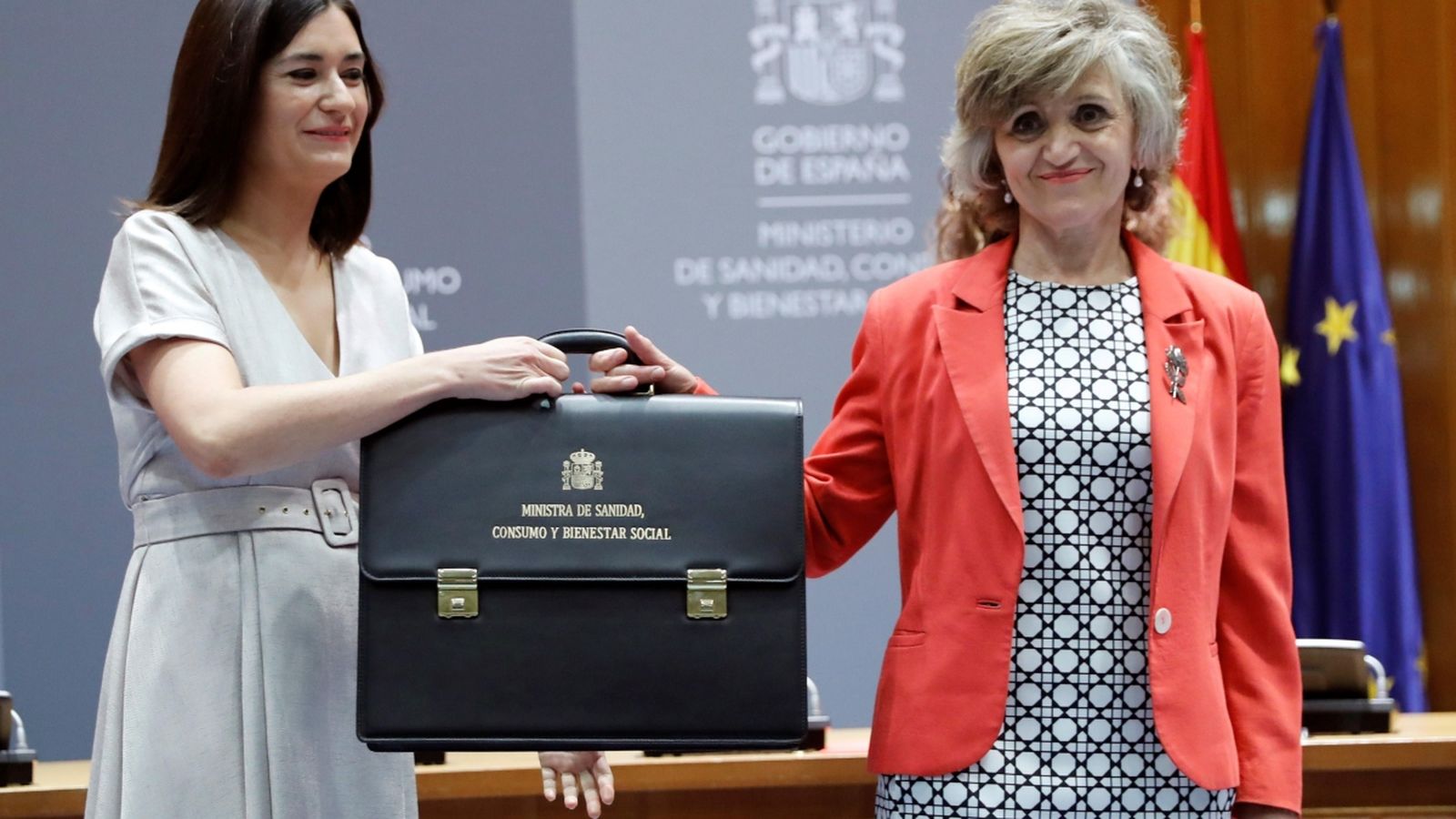 La nova ministra de Sanitat, Benestar Social i Consum ha qualificat com a ingent el treball fet per l'exministra